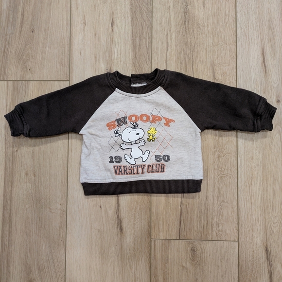 Vintage Y2K Snoopy Baby Sweatshirt - Picture 1 of 6